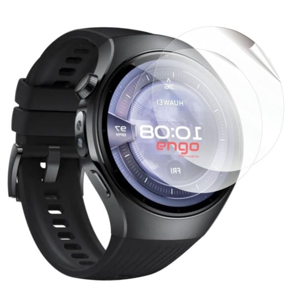 Huawei Watch 5 Ekran Koruyucu 46mm TPU Şeffaf 2 Adet