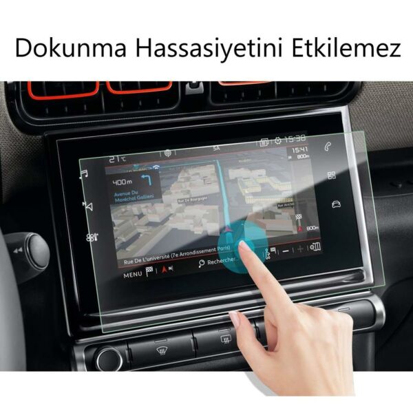 Citroen C3 Aircross Ekran Koruyucu 7 inç Multimedya