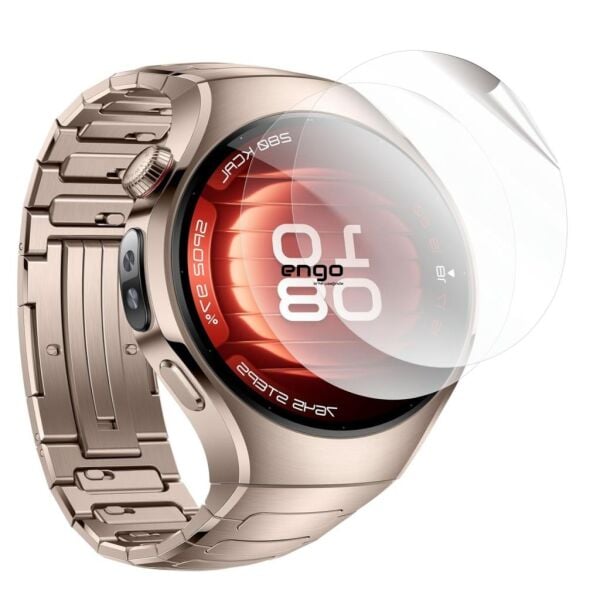 Huawei Watch 5 Ekran Koruyucu 42mm TPU Şeffaf 2 Adet