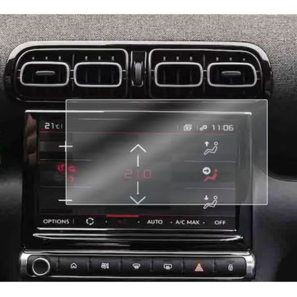 Citroen C3 Aircross Mat Ekran Koruyucu 7 inç Multimedya