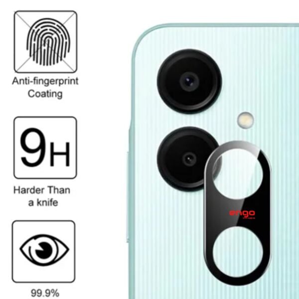 Samsung Galaxy A06 Kamera Koruyucu 3D Temperli Cam