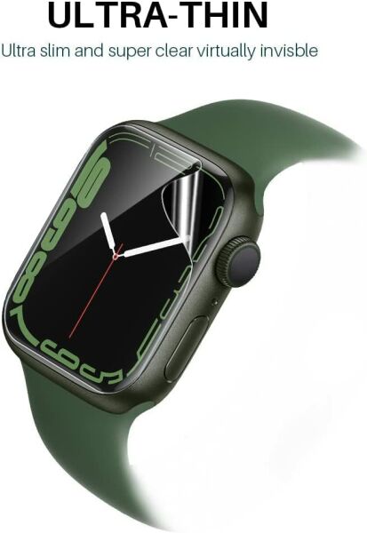 Apple Watch Series 3 42 MM Ekran Koruyucu Şeffaf TPU Film 2 Adet