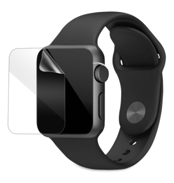 Apple Watch Series 3 42 MM Ekran Koruyucu Şeffaf TPU Film 2 Adet