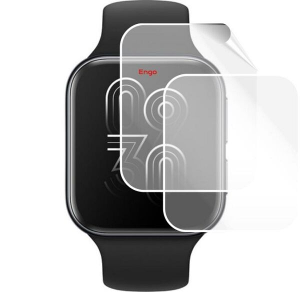 Oppo Watch 41 mm Ekran Koruyucu Şeffaf TPU Film 2 Adet