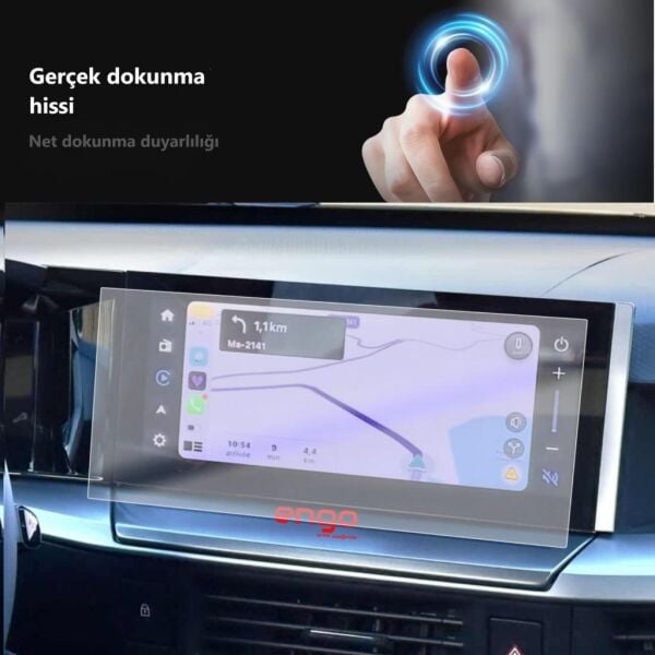 Opel Frontera 10 inç Mat Ekran Koruyucu Multimedya Şeffaf