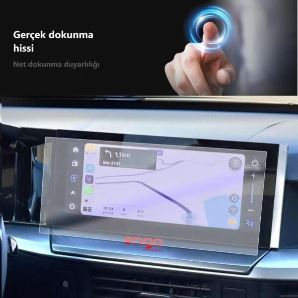 Opel Frontera 10 inç Mat Ekran Koruyucu Multimedya Şeffaf