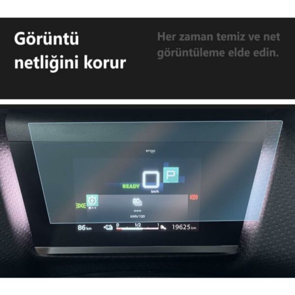 Citroen E-C4 X 5 inç Ekran Koruyucu Dijital Gösterge Parlak