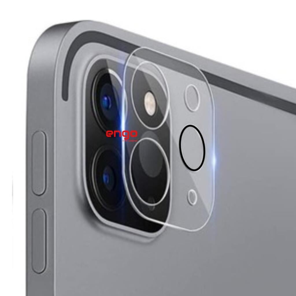 Apple iPad Pro 12.9 inç Kamera Koruyucu 3D Temperli Cam