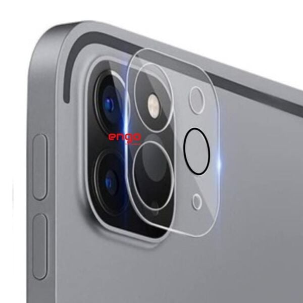 Apple iPad Pro 12.9 inç Kamera Koruyucu 3D Temperli Cam