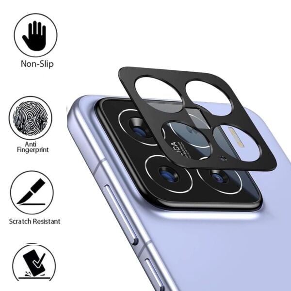 Xiaomi 15 Kamera Koruyucu 3D Temperli Cam 9H Sertlik