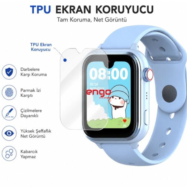 Wonlex KT-37 Ekran Koruyucu TPU Şeffaf Film 2 Adet