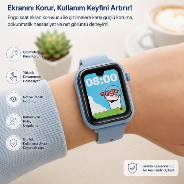 Wonlex KT-37 Ekran Koruyucu TPU Şeffaf Film 2 Adet