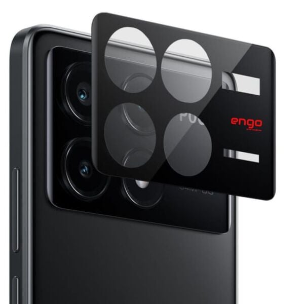 Xiaomi Poco X6 Pro Kamera Koruyucu 9H Sertlik Temperli Cam