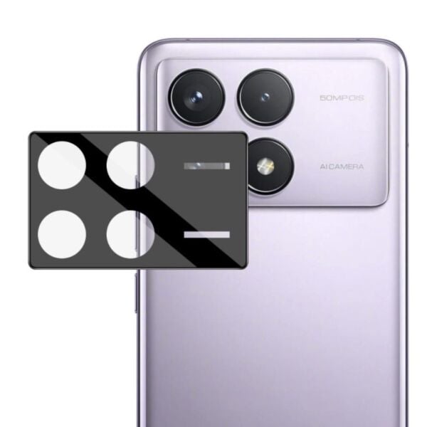 Xiaomi Poco X6 Pro Kamera Koruyucu 9H Sertlik Temperli Cam