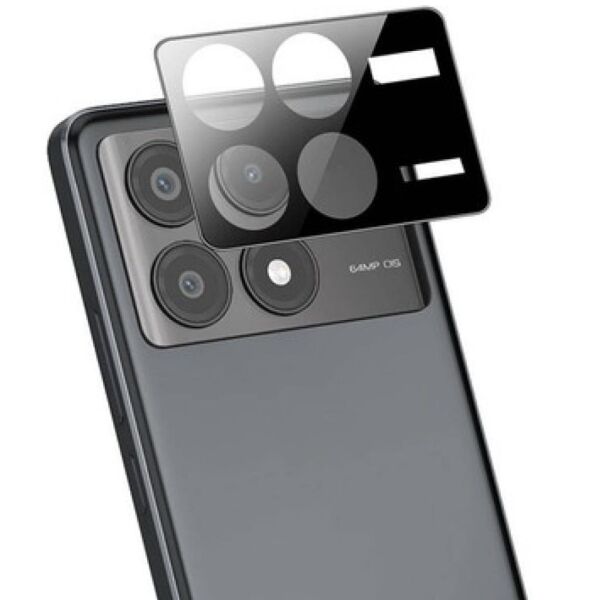 Xiaomi Poco X6 Pro Kamera Koruyucu 9H Sertlik Temperli Cam