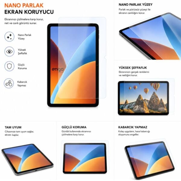 Redmi Pad 2 Ekran Koruyucu 9.7 inç 9H Nano Parlak