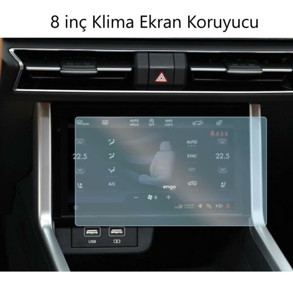 SsangYong Torres Ekran Koruyucu Multimedya,Klima ve Gösterge