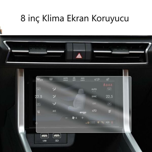 SsangYong Torres Mat Ekran Koruyucu Multimedya ve Gösterge
