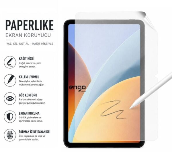 Redmi Pad 2 Paperfeel Ekran Koruyucu 9.7 inç Kağıt Hissi