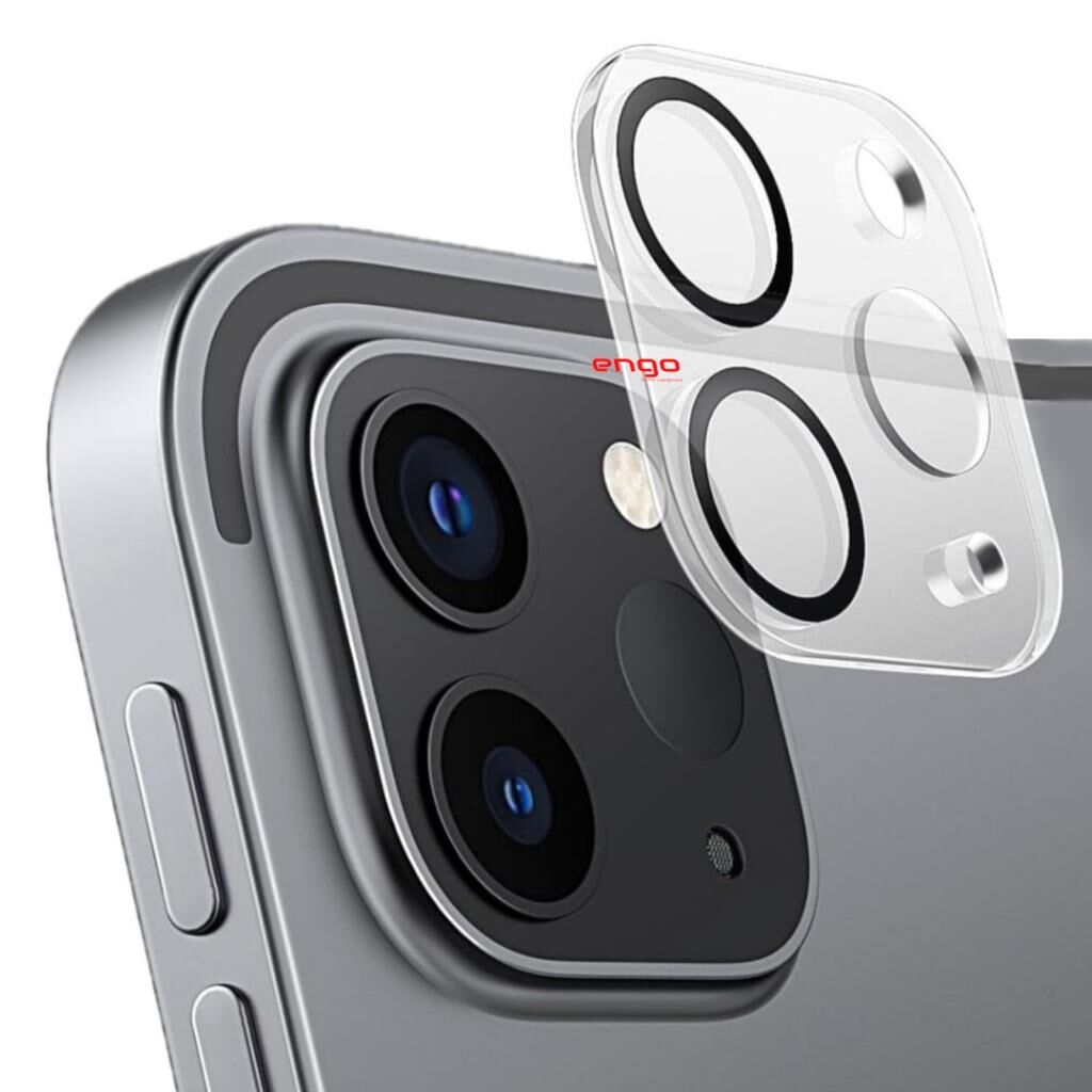 Apple iPad Pro 13 inç Kamera Koruyucu 3D Temperli Cam