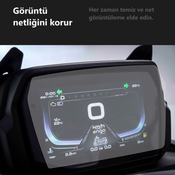 Voge SR4 Mat Ekran Koruyucu 7 inç Gösterge Paneli 9H Nano