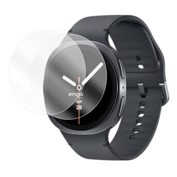 Samsung Galaxy Watch 8 44 mm Ekran Koruyucu TPU 2'li Şeffaf