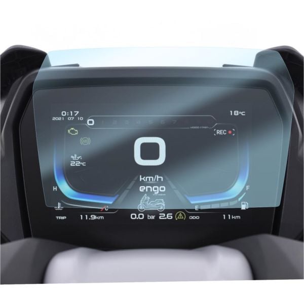 Voge SR4 Max 350 Ekran Koruyucu Nano 7 inç Gösterge Paneli