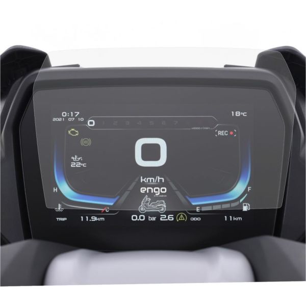 Voge SR4 Max 350 Mat Ekran Koruyucu 7 inç Gösterge Paneli 9H