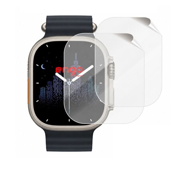 Winex Watch 8 Pro Max Ekran Koruyucu TPU Şeffaf Film 2 Adet