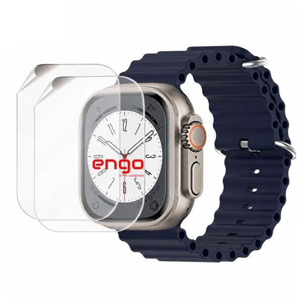 Winex Watch 8 Pro Max Ekran Koruyucu TPU Şeffaf Film 2 Adet
