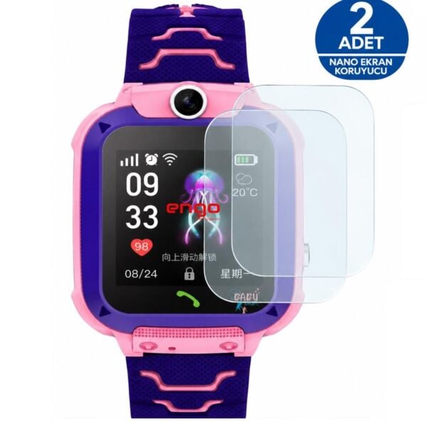 BabySmart Q12 Ekran Koruyucu Nano Şeffaf 2 Adet