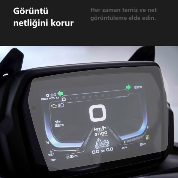 Voge SR3 Mat Ekran Koruyucu 2024 7 inç Gösterge Paneli Nano