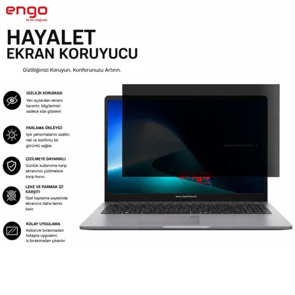 Asus ExpertBook P1 15.6 inç Hayalet Ekran Koruyucu (P1503)