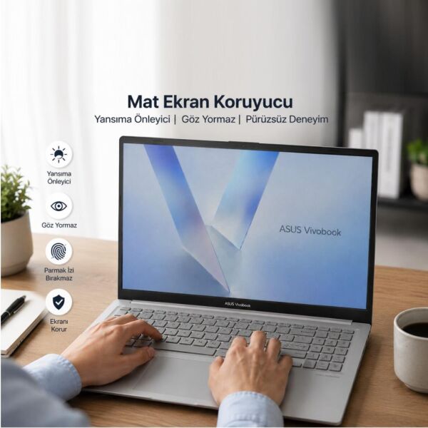 ASUS Vivobook Go 15 OLED 15.6 inç Mat Ekran Koruyucu E1504G