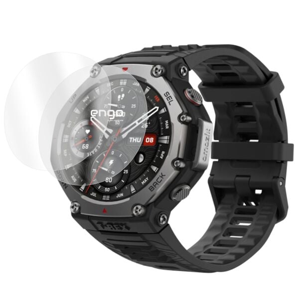 Amazfit T-Rex 3 Mat Ekran Koruyucu Anti Glare 2’li Set