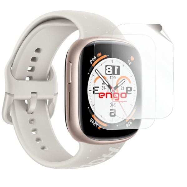 Honor Watch 4 Ekran Koruyucu TPU Şeffaf Film 2 Adet