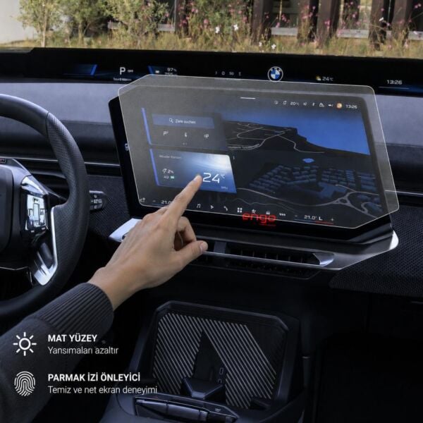 BMW iX3 Mat Ekran Koruyucu 17.9 inç Multimedya Anti Glare
