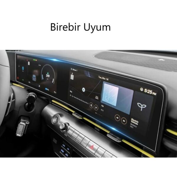 Hyundai Kona Ekran Koruyucu Multimedya Dijital Gösterge