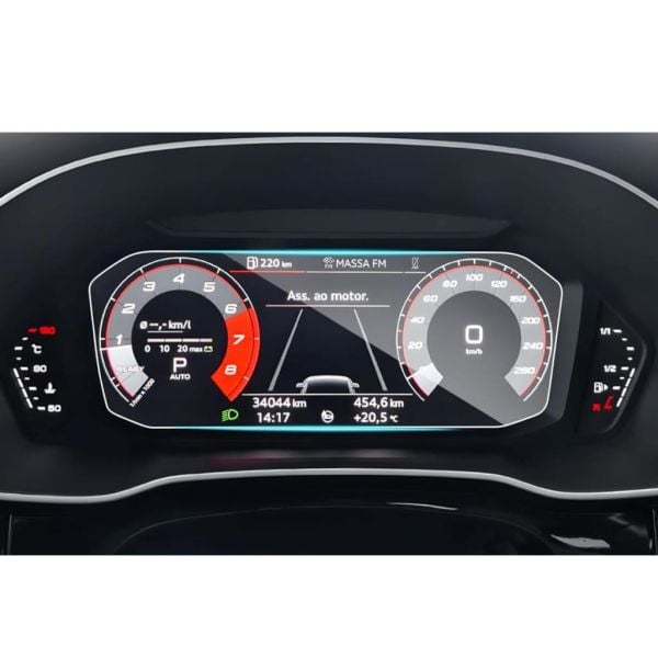 Audi Q3 10.25 inç Ekran Koruyucu Dijital Gösterge Nano
