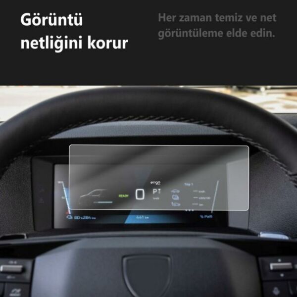Peugeot Expert Van 10'' Mat Ekran Koruyucu Dijital Gösterge