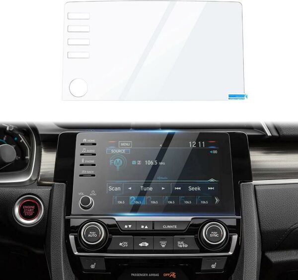 Honda Civic Makyajlı Kasa FC5 Navigasyon Ekran Koruyucu 9H Nano