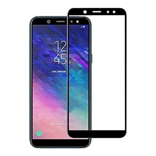 Samsung Galaxy A6 Ekran Koruyucu 5D Tam Kaplama Cam