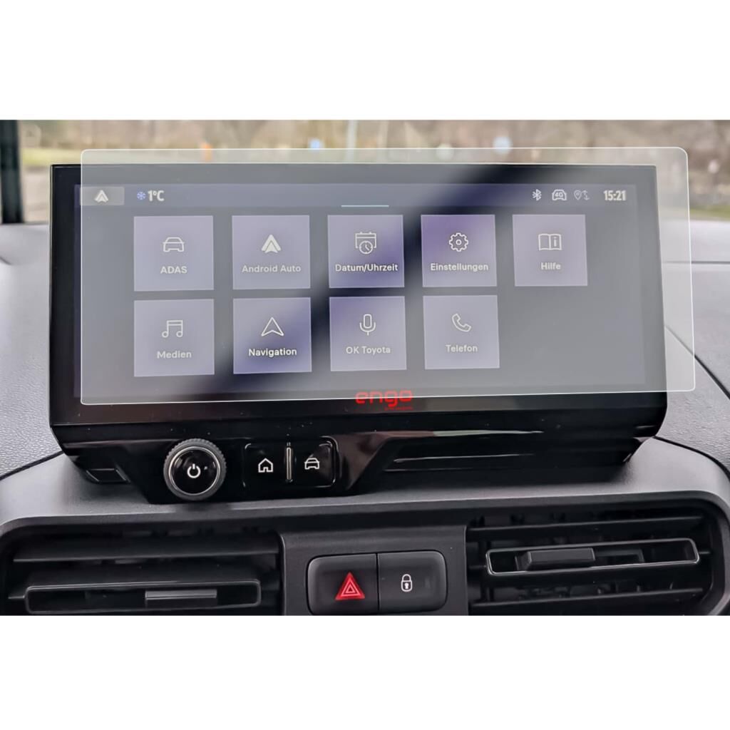 Toyota Proace City 10 inç Mat Ekran Koruyucu Multimedya