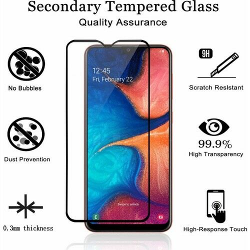 Samsung Galaxy A70 Ekran Koruyucu 5D Tam Kaplama Samsung A70