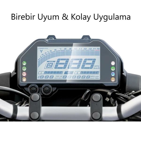 Yamaha R3 Ekran Koruyucu Gösterge Nano Parlak Supersport