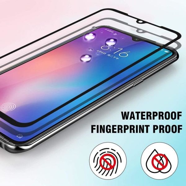 Huawei Y7 2018 5D Temperli 9H Tam Kaplama Ekran Koruyucu