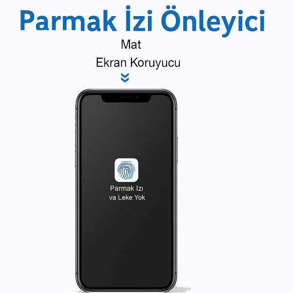 Apple iPhone 17 Pro Mat Ekran Koruyucu Anti-Glare Koruma