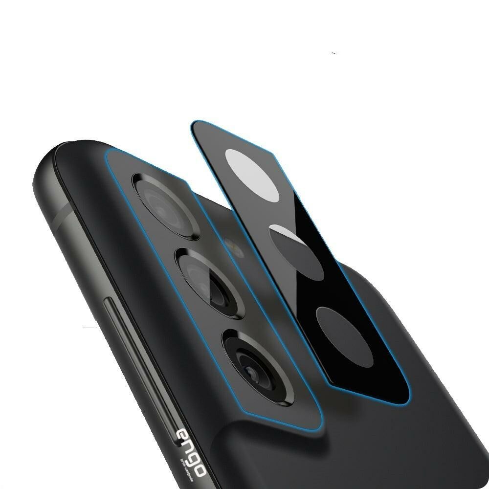 Samsung Galaxy S21 FE Kamera Koruyucu Temperli Koruma Siyah