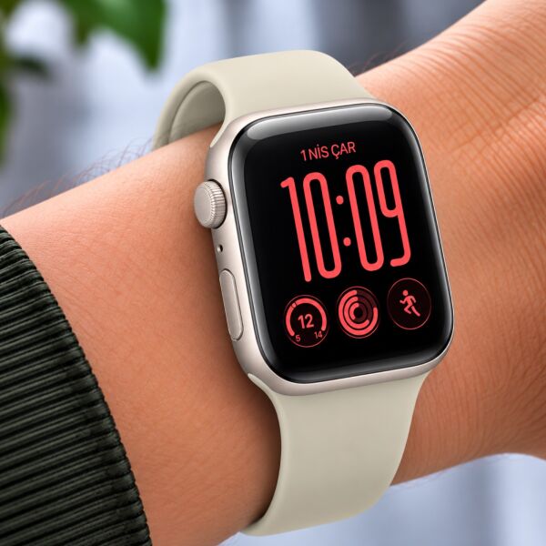 Apple Watch SE 3 40mm TPU Ekran Koruyucu 2’li Şeffaf Film