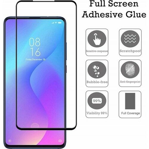 Xiaomi Mi 9T Ekran Koruyucu 5D Tam Kaplama Cam